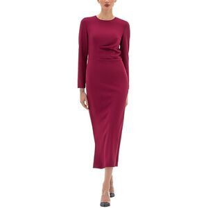 Bgl Womens  Midi Dress, Red